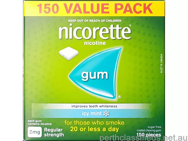Nicorette Gum - 150 piece Value Pack - 1